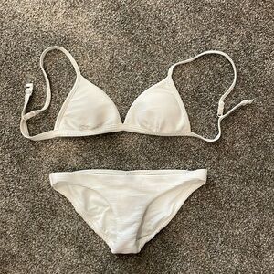 Seafolly White Essentials Bathing Suit